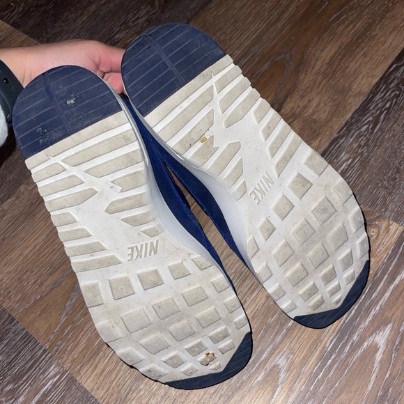 Nike Air Max Thea Navy Blue Leather - Picture 7 of 8